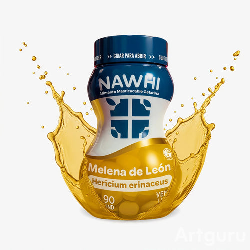 NAWHI Melena de León | Hericium erinaceus | 90 cápsulas